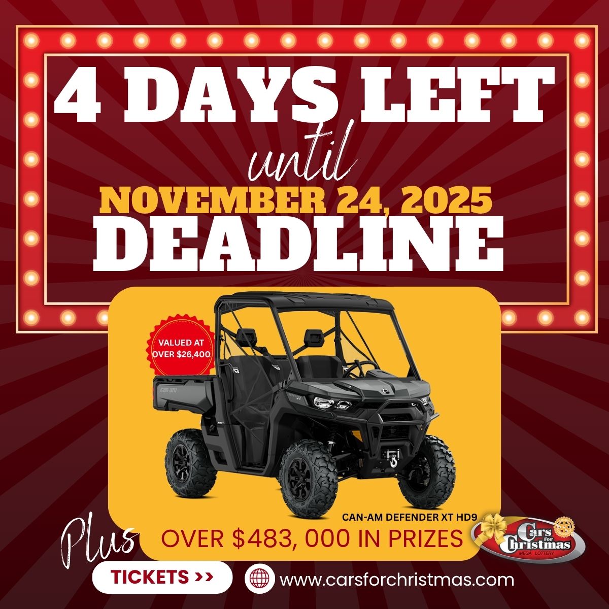 Luxury Vehicles Prize Pool